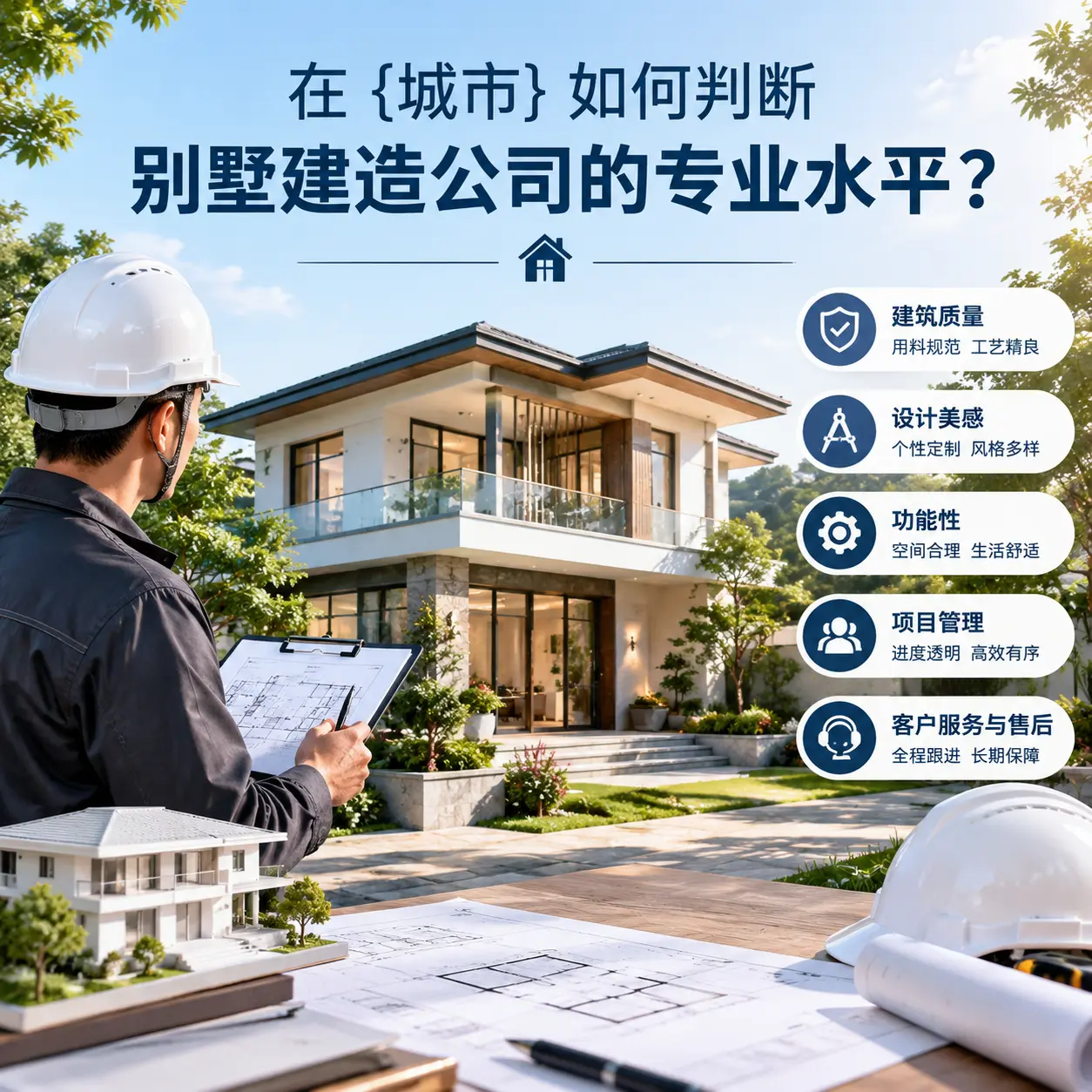 在 黔西 如何判断别墅建造公司的专业水平?