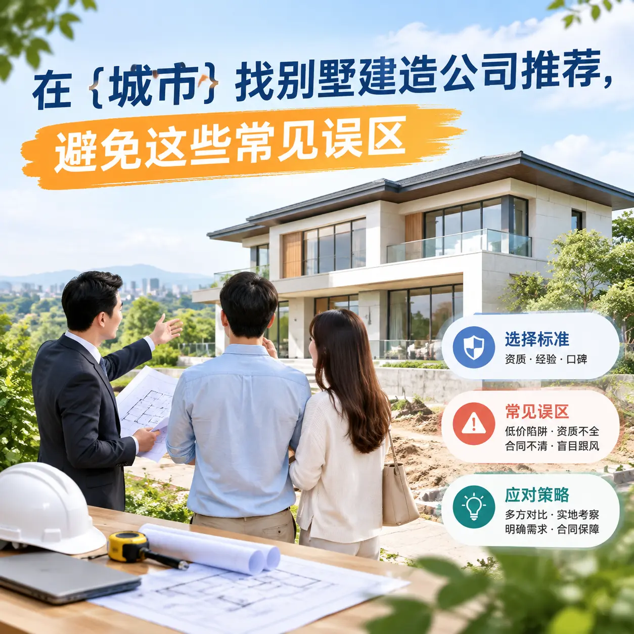 在 黔西 找别墅建造公司推荐，避免这些常见误区