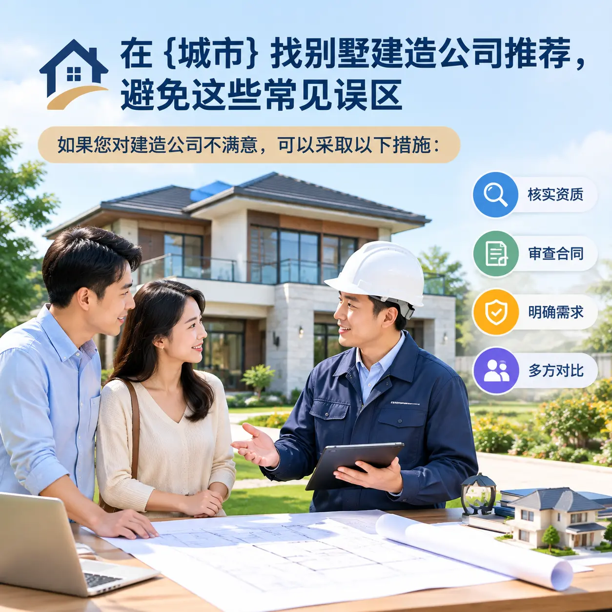 在 黔西 找别墅建造公司推荐，避免这些常见误区