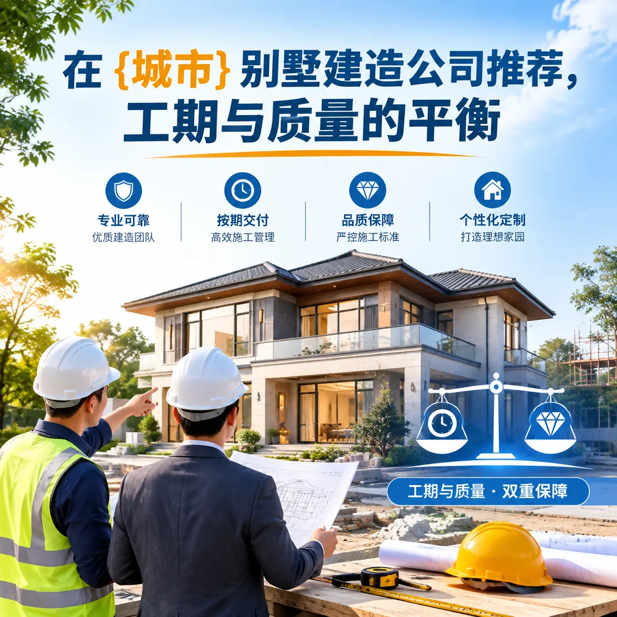 在 黔西 别墅建造公司推荐，工期与质量的平衡