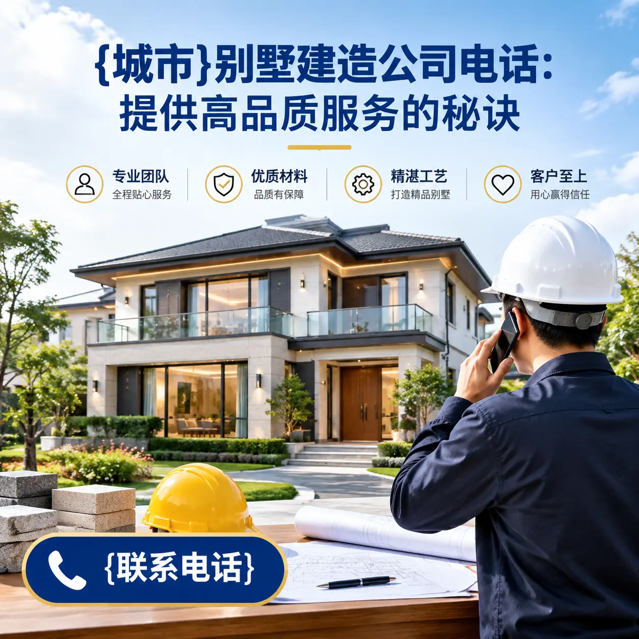 黔西别墅建造公司电话：提供高品质服务的秘诀
