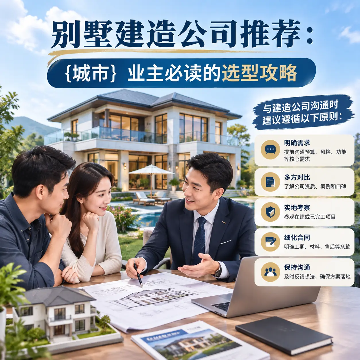 别墅建造公司推荐： 黔西 业主必读的选型攻略