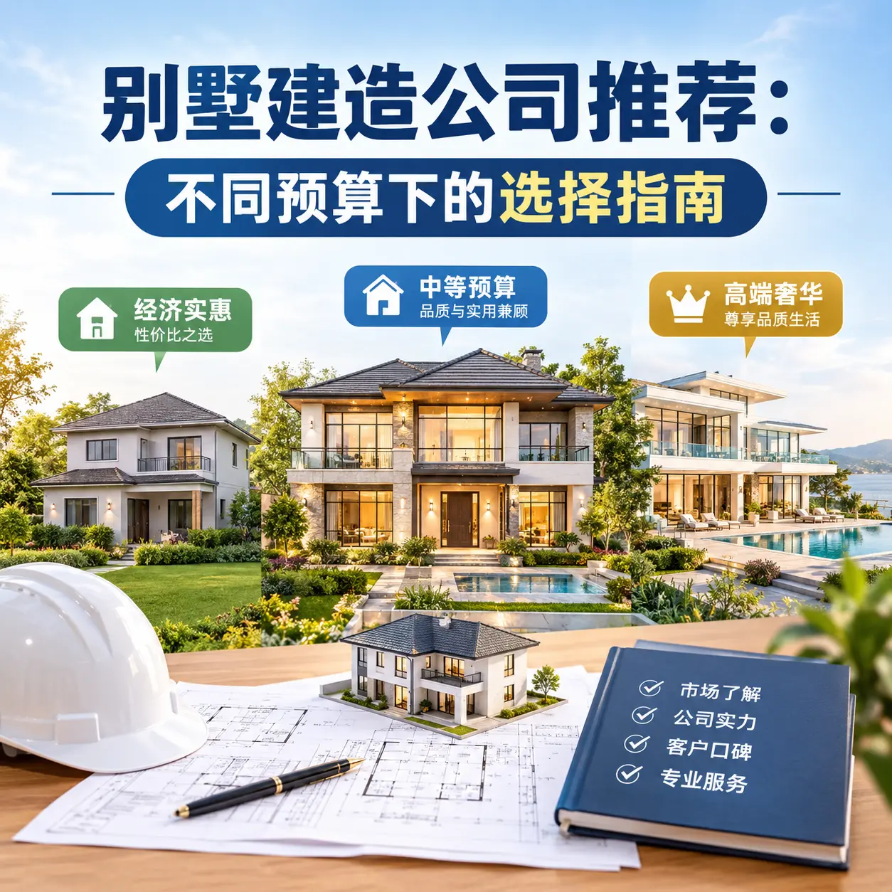 别墅建造公司推荐:不同预算下的选择指南
