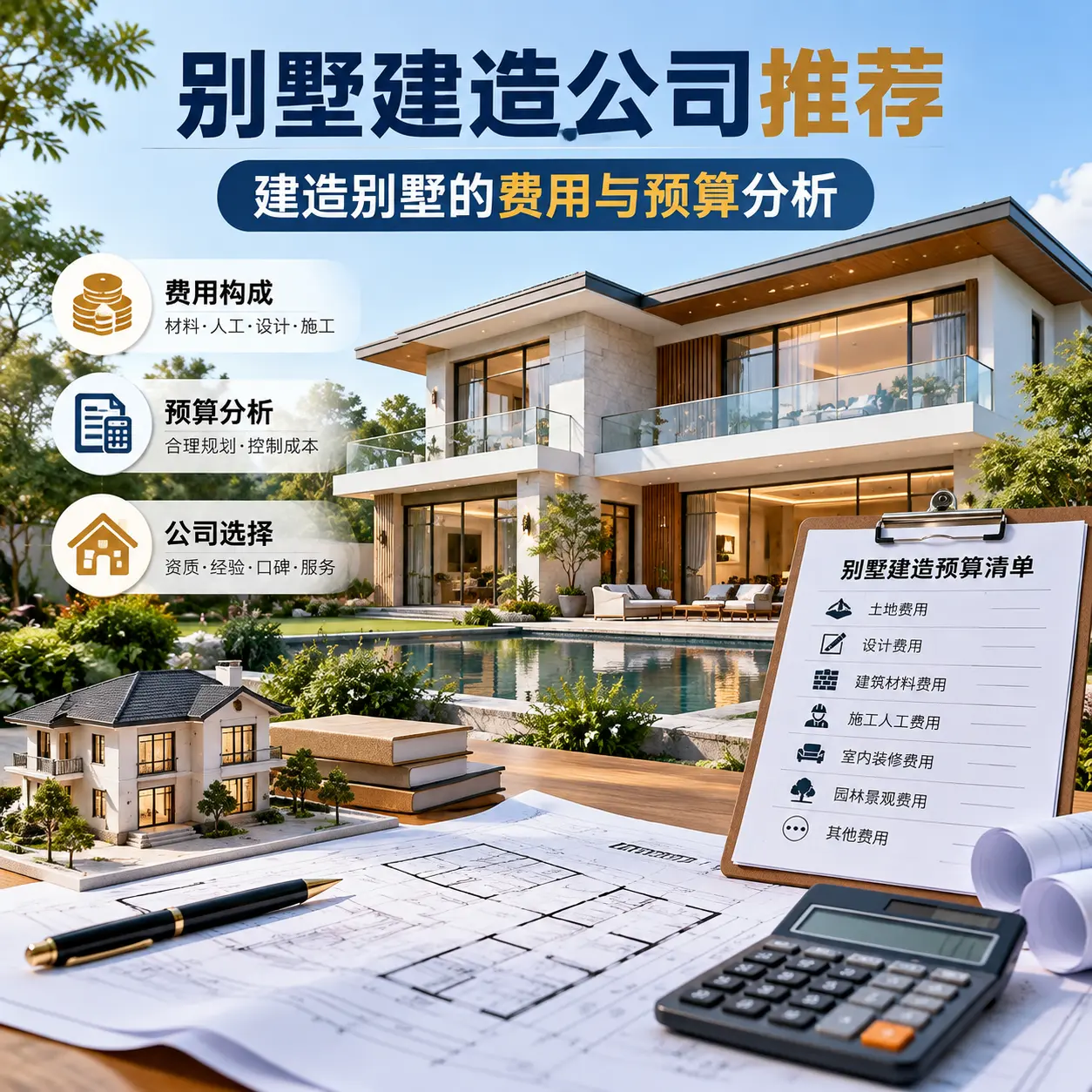 别墅建造公司推荐: 黔西 建造别墅的费用与预算分析