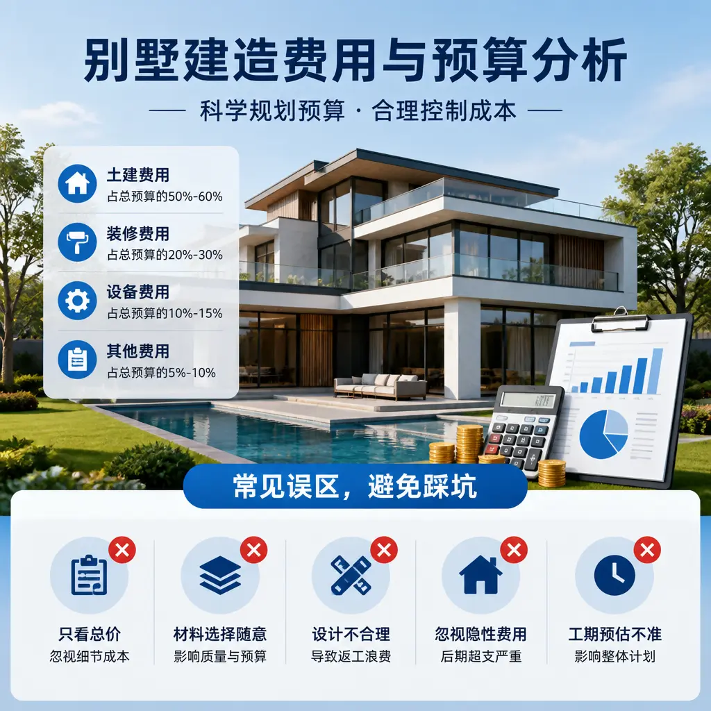 别墅建造公司推荐: 黔西 建造别墅的费用与预算分析