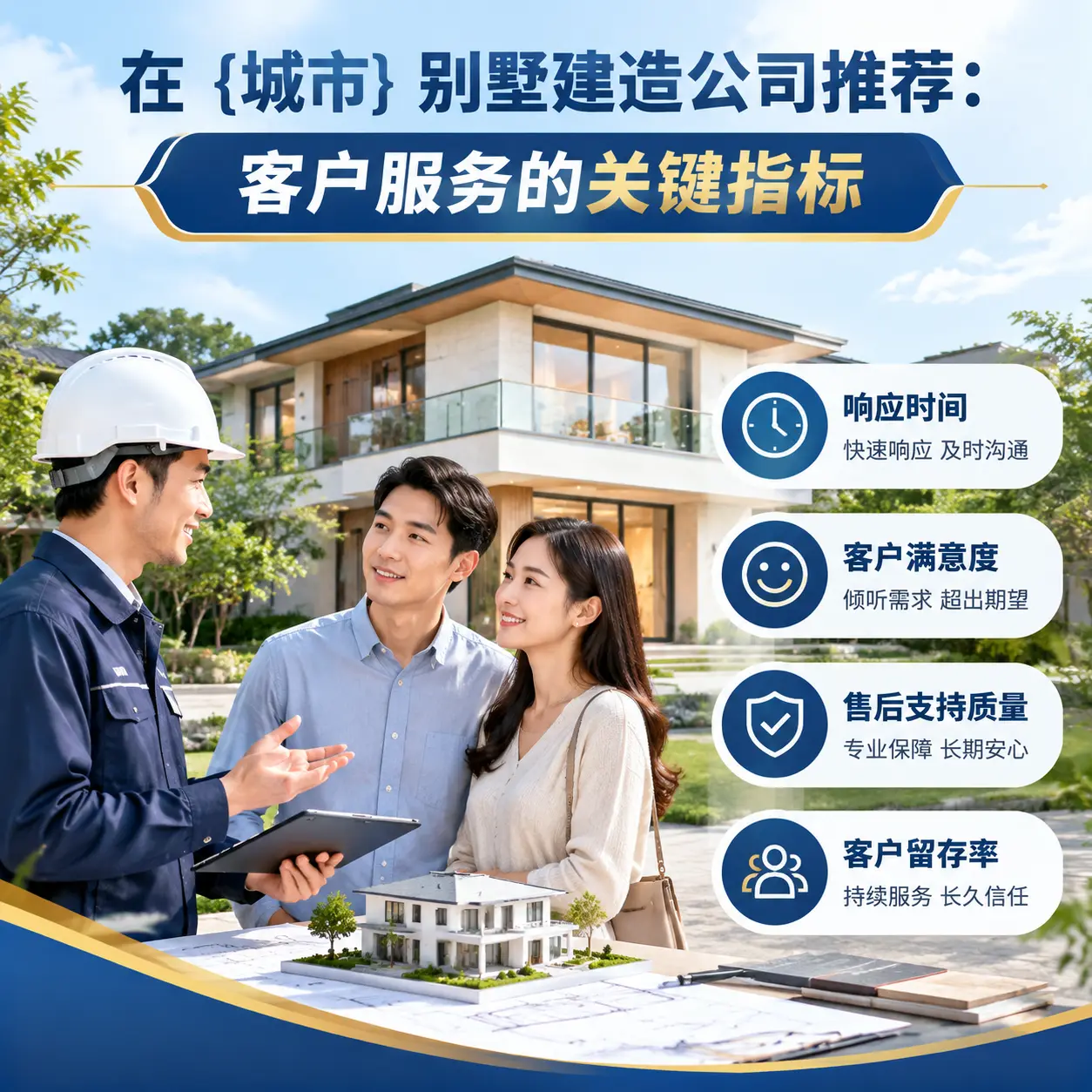 在 黔西 别墅建造公司推荐：客户服务的关键指标