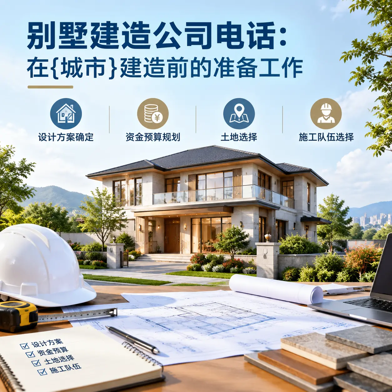 别墅建造公司电话：在黔西建造前的准备工作