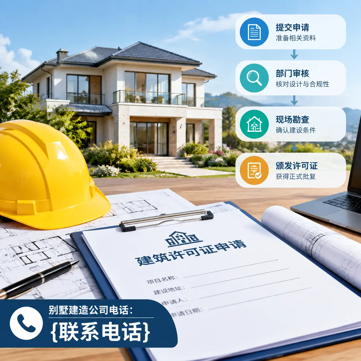 别墅建造公司电话：在黔西建造前的准备工作