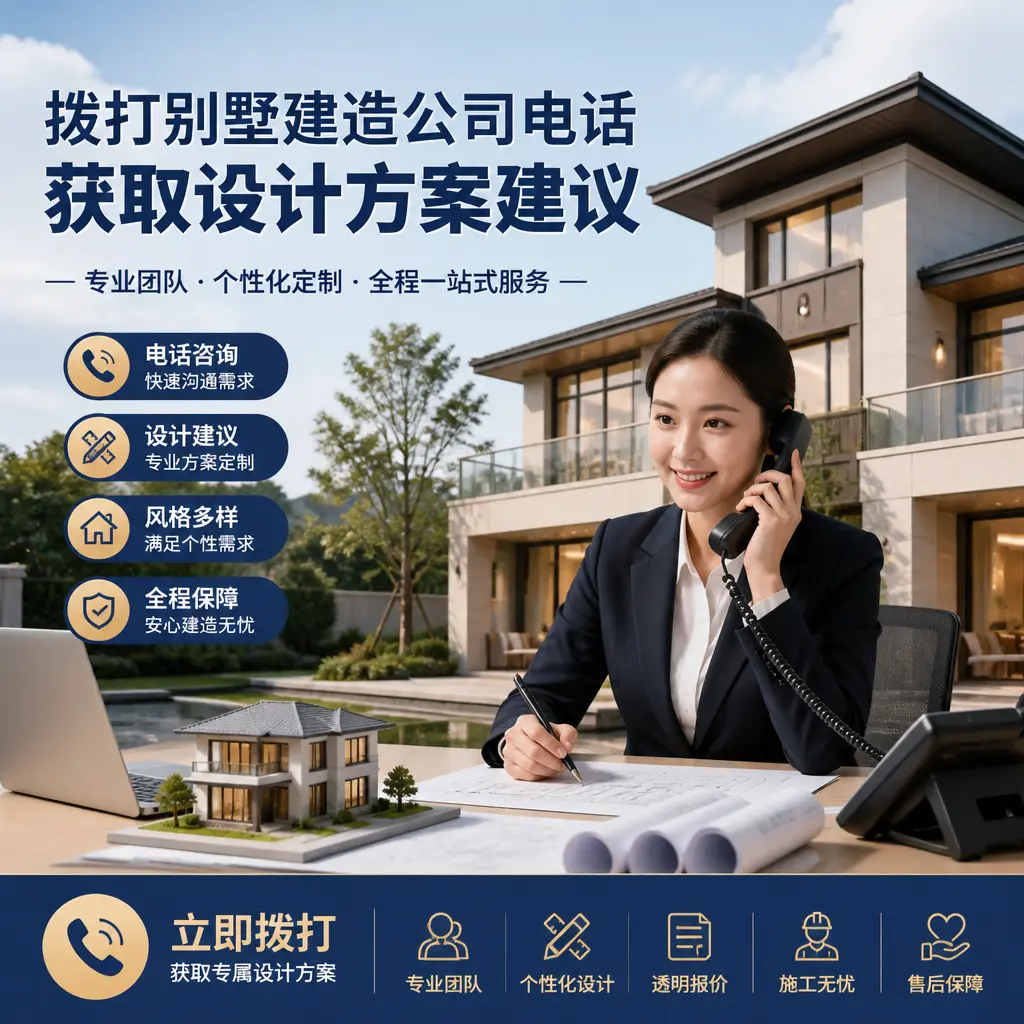 拨打黔西别墅建造公司电话，获取设计方案建议