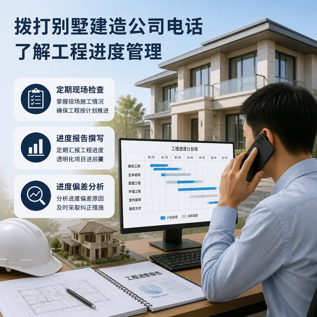 拨打黔西别墅建造公司电话，了解工程进度管理