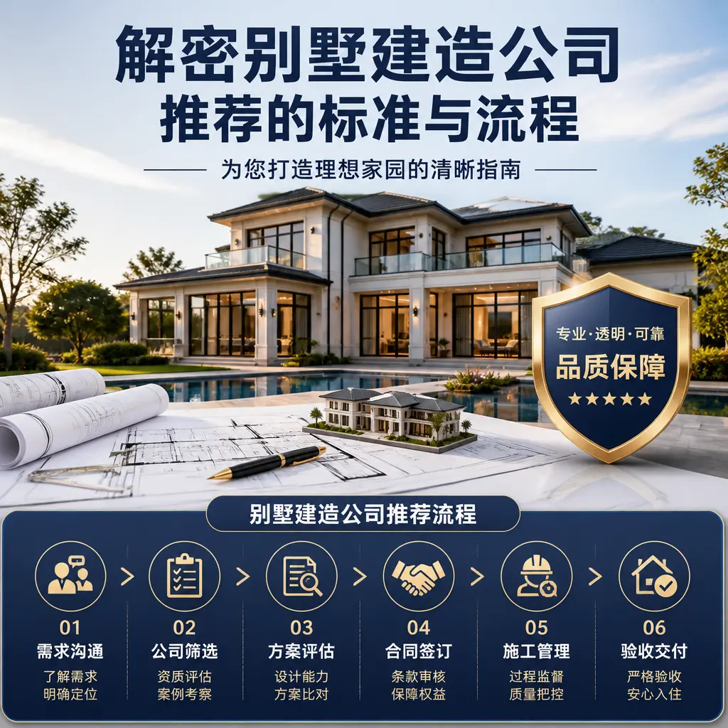 解密别墅建造公司推荐的标准与流程在 黔西