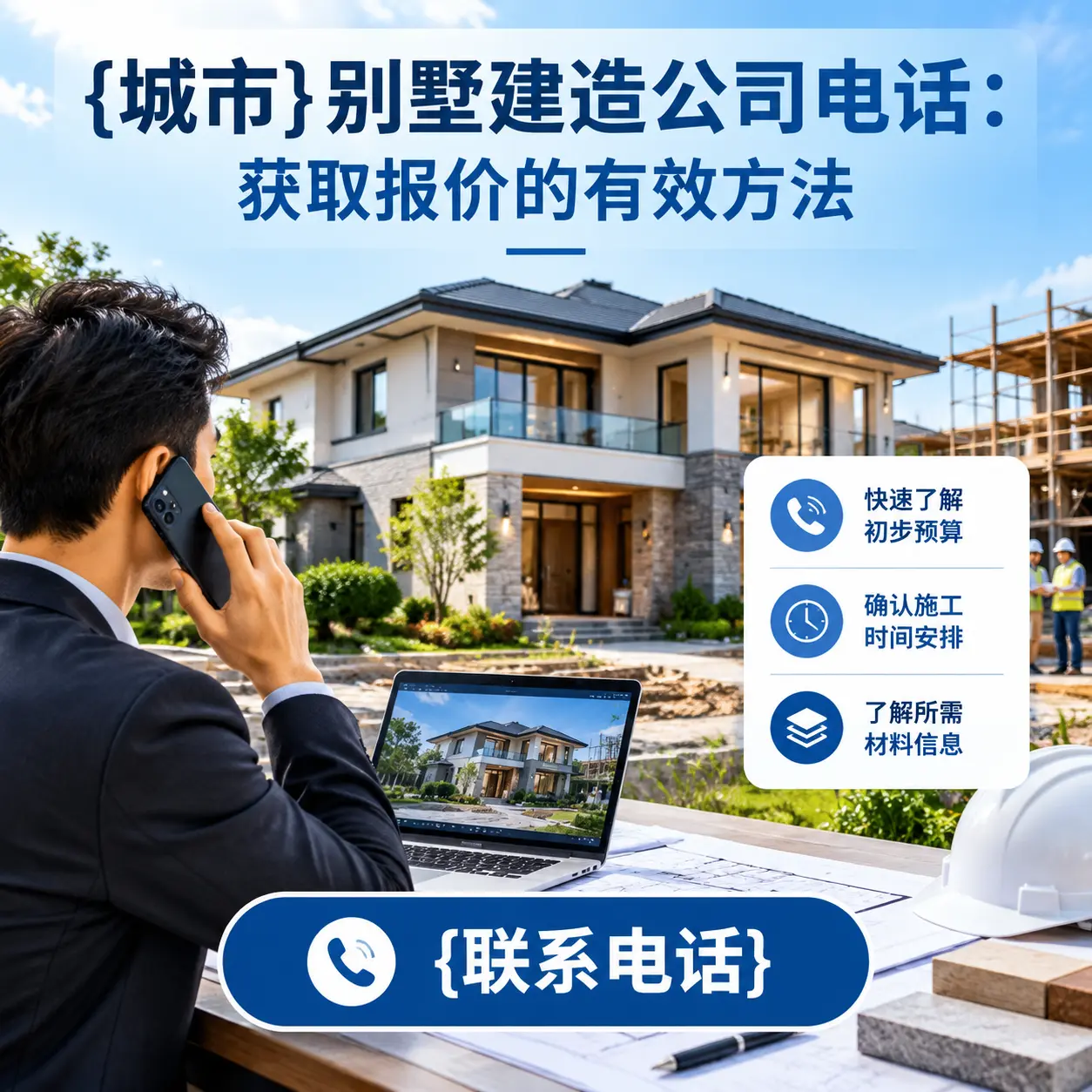 黔西别墅建造公司电话：获取报价的有效方法